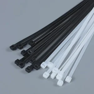 Quality Plastic Nylon Self-locking Cable Zip Ties Black, white